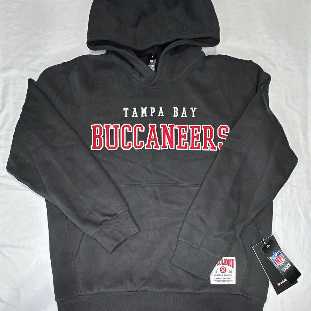lululemon Tampa Bay Buccaneers NFL Pullover Hoodie Black Football Size S